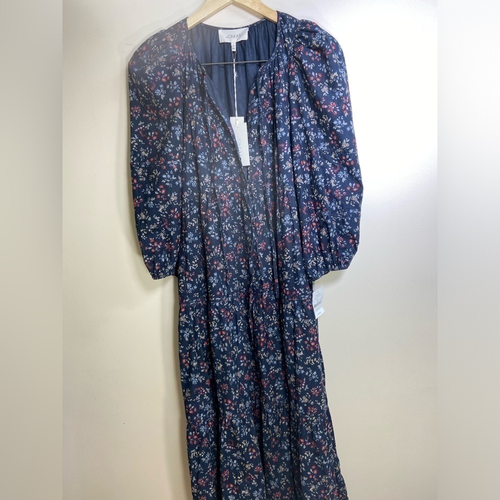 NWT The Great Bonnett Dress in Nightshade Floral - Size 3 - Picture 3 of 14